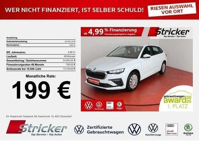 Moonweiß perleffekt Gebraucht 2025 Skoda Scala Essence Kleinwagen | 20.839 € (Superpreis) - Bild 1/4