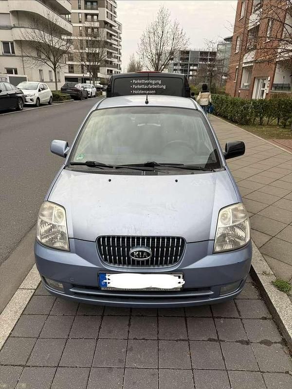 Gebraucht Kia Picanto EX 65 PS (47 kW) 2007 Blau Kleinwagen