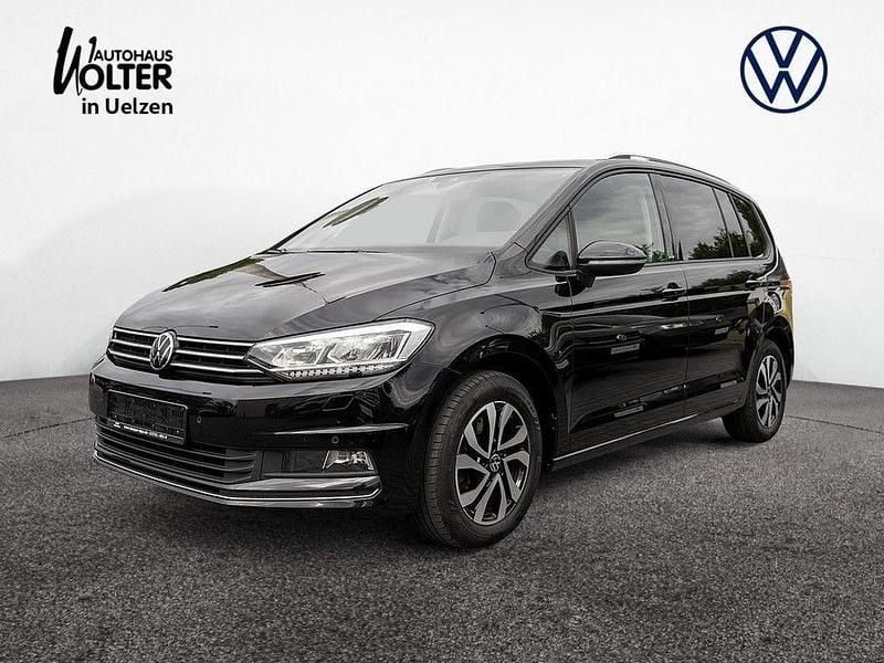 Gebraucht VW Touran 150 PS (110 kW) 2022 Schwarz Van / Kleinbus