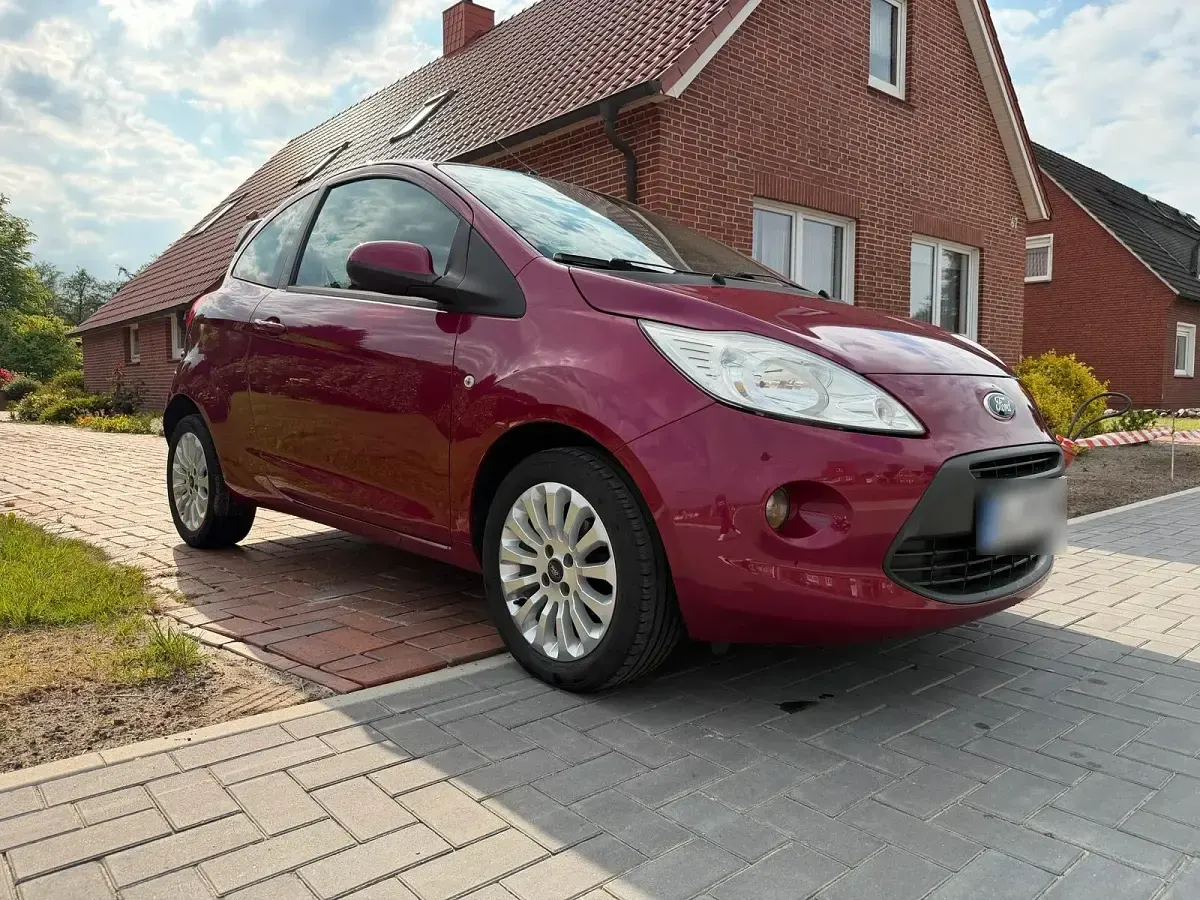 Gebraucht Ford Ka 69 PS (50 kW) 2009 Rot Kleinwagen