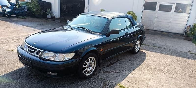 Blau Gebraucht 1999 Saab 9-3 Cabriolet Cabrio | 1.999 € (Guter Preis) - Bild 1/4