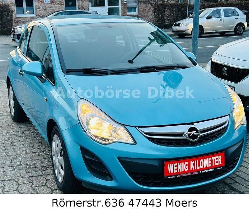 Gebraucht Opel Corsa 69 PS (50 kW) 2012 Blau Kleinwagen