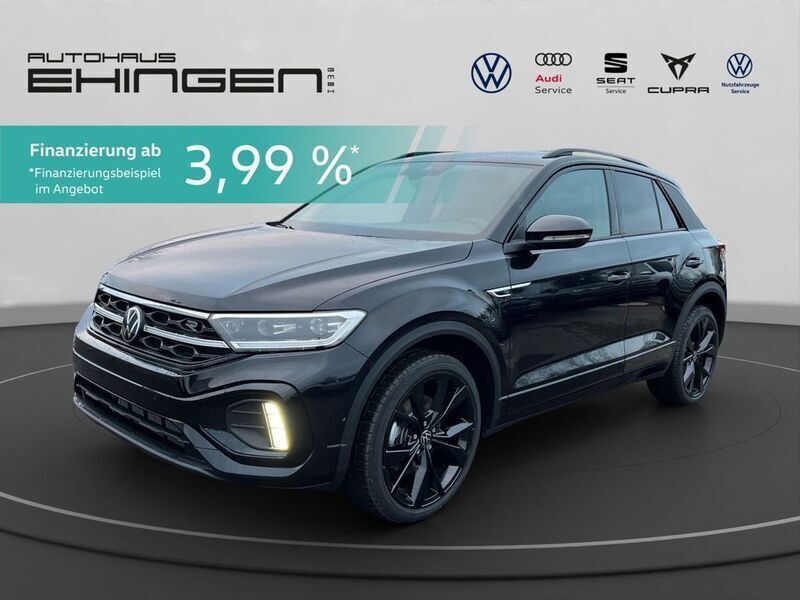 Schwarz Gebraucht 2025 VW T-Roc R-line SUV | 36.888 € (Teuer) - Bild 1/3