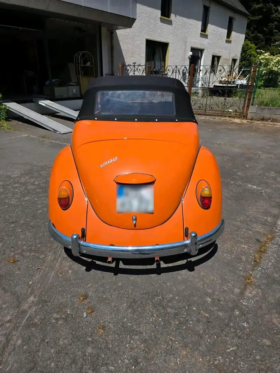 Gebraucht VW Käfer 34 PS (25 kW) 1973 Orange Cabrio