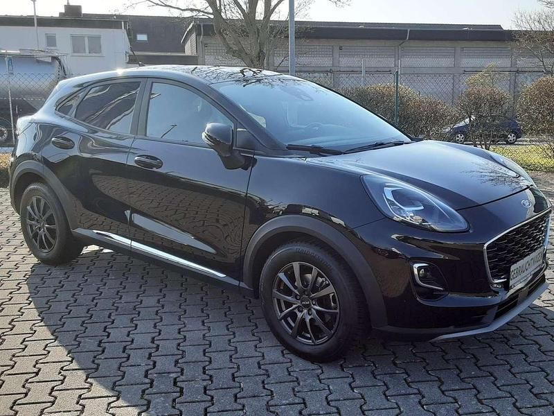 Gebraucht Ford Puma Titanium 125 PS (91 kW) 2021 Obsidianschwarz metallic SUV