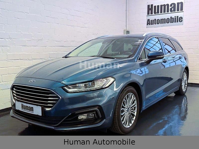 Chromablau Gebraucht 2022 Ford Mondeo Titanium Kombi | 13.200 € (Fairer Preis) - Bild 1/4