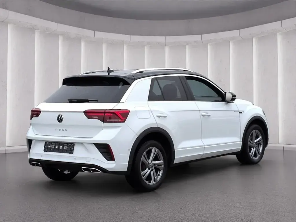 Gebraucht VW T-Roc R-line 150 PS (110 kW) 2025 Pure white (weiss) SUV