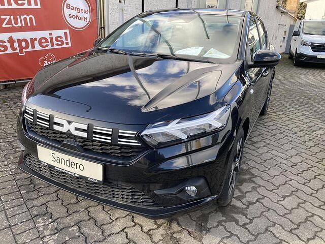 Neu Dacia Sandero Journey 91 PS (66 kW) 2025 Schwarz schwarz Limousine