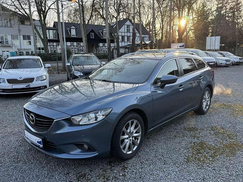 Gebraucht Mazda 6 Center-Line 145 PS (106 kW) 2014 Saphirblau metallic Kombi