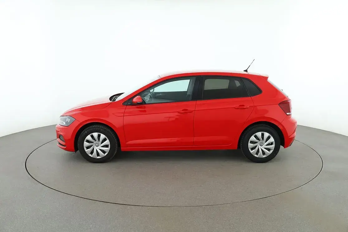 Gebraucht VW Polo Comfortline 2018 Rot Kleinwagen