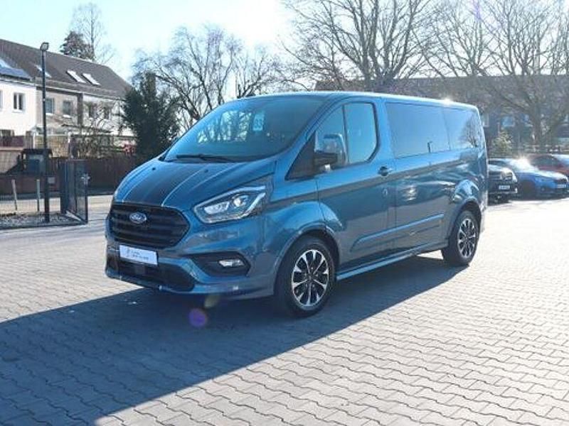 Gebraucht Ford Transit Custom Sport 185 PS (136 kW) 2021 Blau Van / Kleinbus