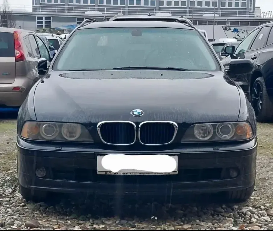 Brugt BMW 525 192 HK (141 kW) 2001 Sort Stationcar