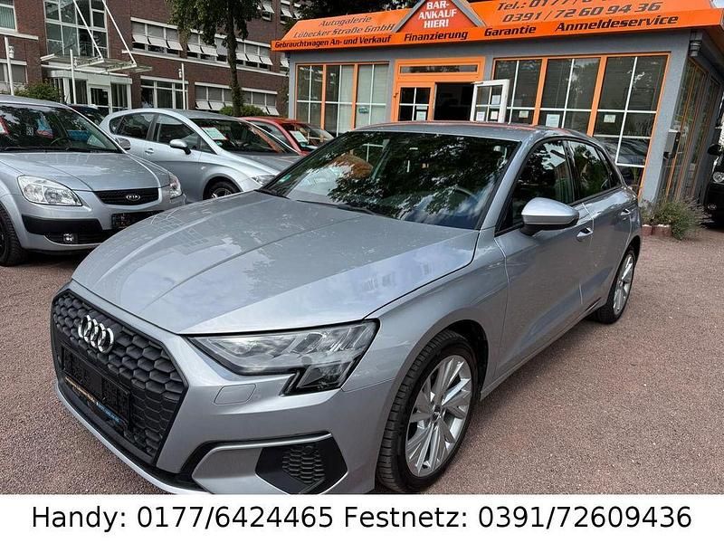 Silber Gebraucht 2021 Audi A3 Limousine | 20.490 € (Guter Preis) - Bild 1/4