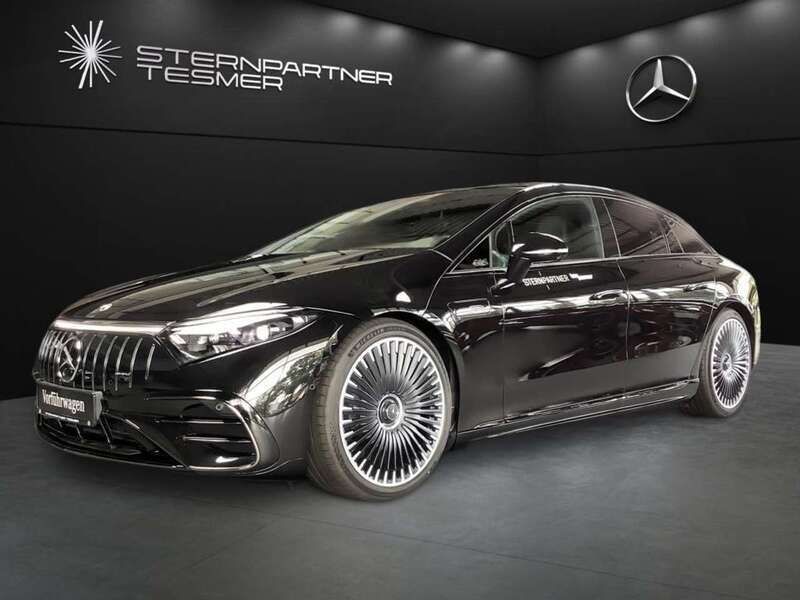 Obsidianschwarz metallic Gebraucht 2022 Mercedes EQS 53 AMG AMG Limousine | 76.500 € (Fairer Preis) - Bild 1/4