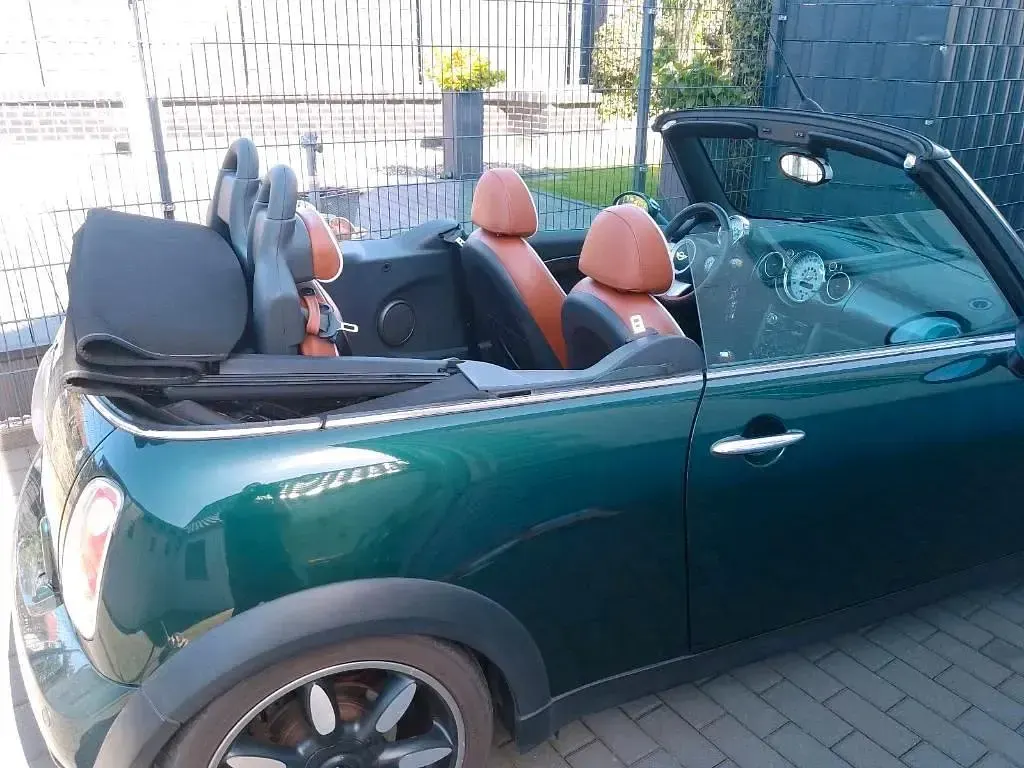 Gebraucht Mini One Cabriolet 97 PS (71 kW) 2007 Grün Cabrio
