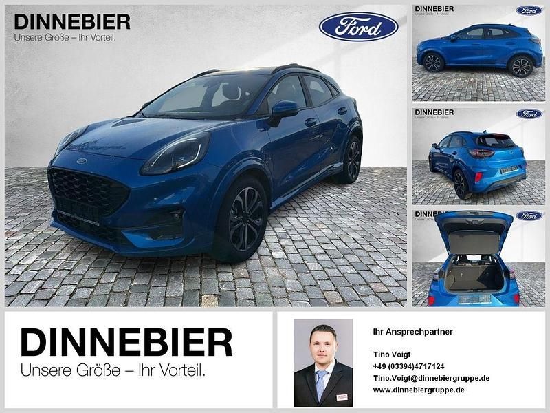 Blau Gebraucht 2023 Ford Puma ST-Line X SUV | 21.395 € (Guter Preis) - Bild 1/2