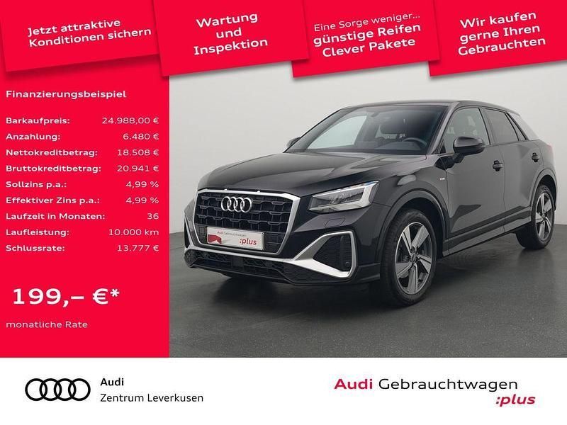 Schwarz Gebraucht 2021 Audi Q2 Comfort SUV | 24.988 € (Fairer Preis) - Bild 1/4