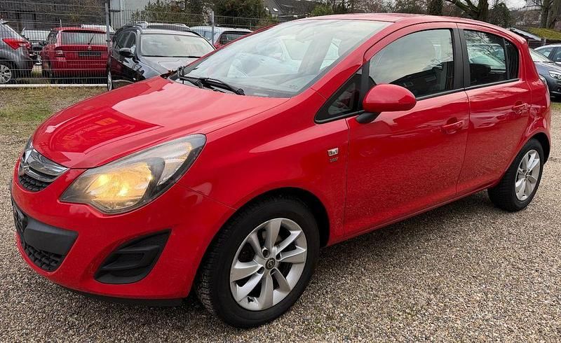 Rot Gebraucht 2014 Opel Corsa Energy Limousine | 2.990 € (Guter Preis) - Bild 1/4