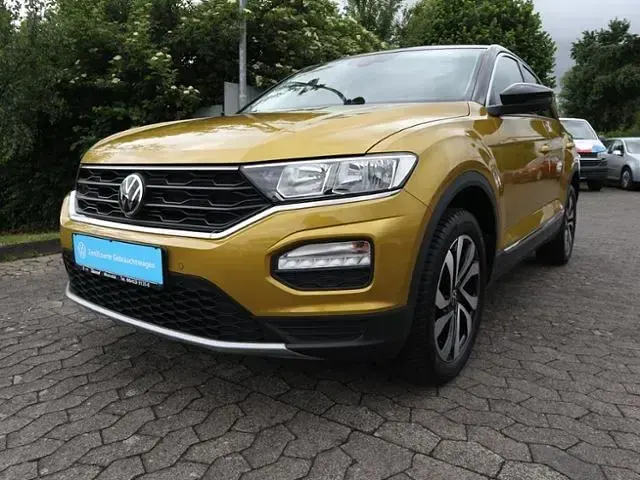 Gebraucht VW T-Roc Active 110 PS (80 kW) 2021 Gelb SUV