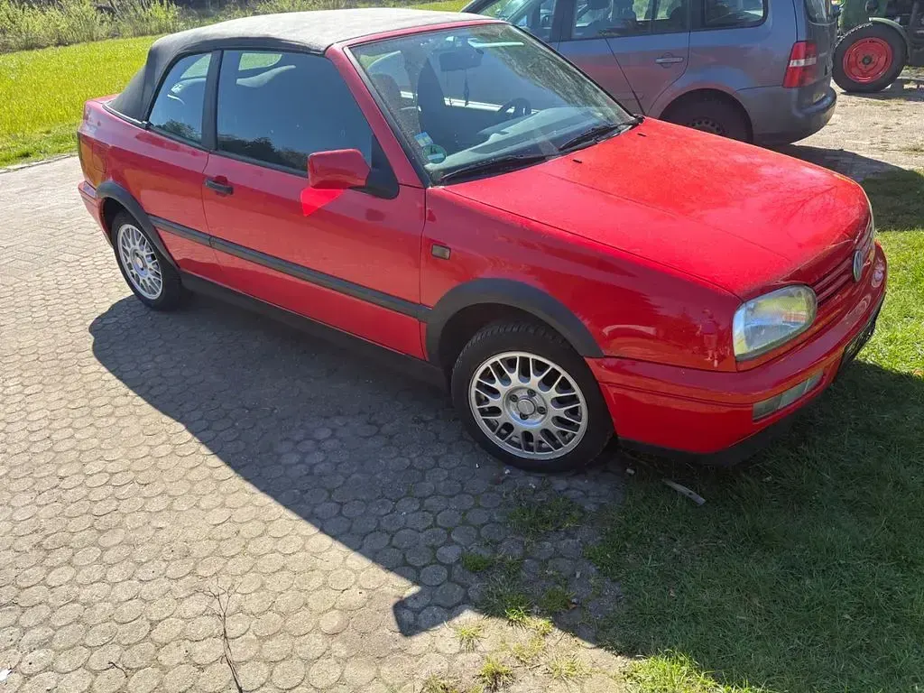 Gebraucht VW Golf Cabriolet 75 PS (55 kW) 1995 Rot Cabrio