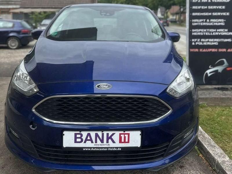 Gebraucht Ford C-MAX Cool & Connect 125 PS (91 kW) 2017 Blau Van / Kleinbus