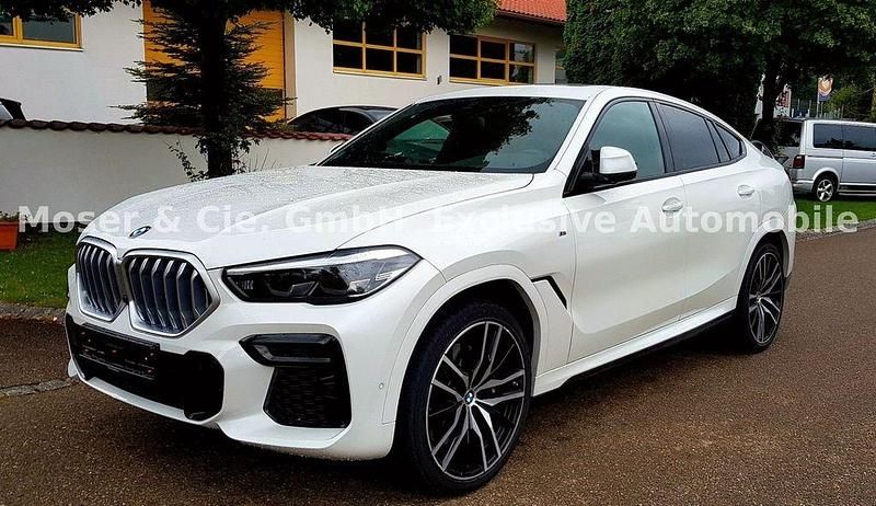 Weiß Gebraucht 2021 BMW X6 M Sport SUV | 62.900 € (Guter Preis) - Bild 1/4