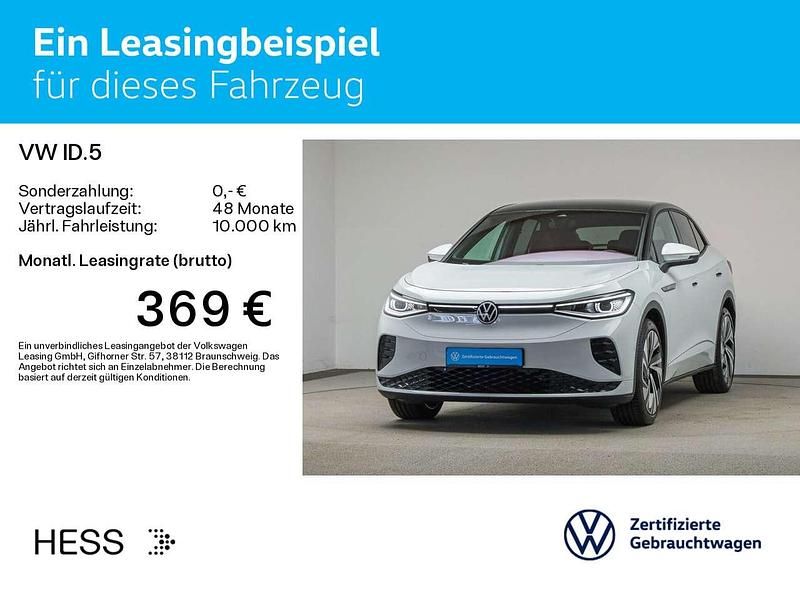 Gebraucht VW ID.5 GTX 219 kW (299 PS) 2022 Blanco nevada/schwarz SUV