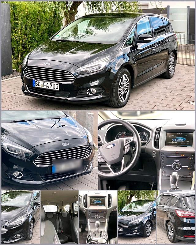 Gebraucht Ford S-MAX S 180 PS (132 kW) 2015 Schwarz Van / Kleinbus