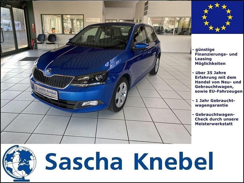 Race blau Gebraucht 2018 Skoda Fabia Style Kleinwagen | 12.480 € (Etwas zu teuer) - Bild 1/4