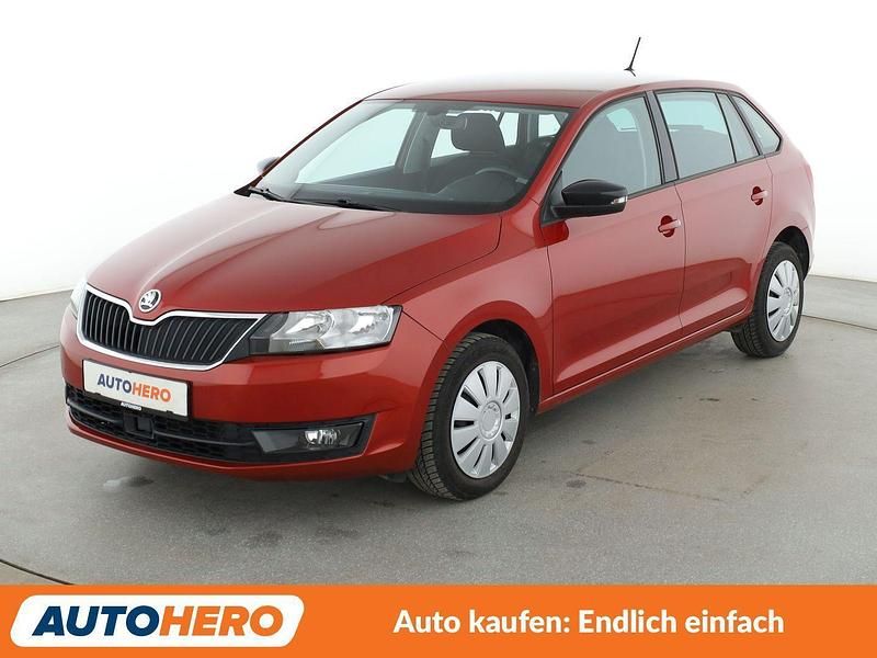Gebraucht Skoda Rapid Style 125 PS (91 kW) 2017 Rot Kleinwagen