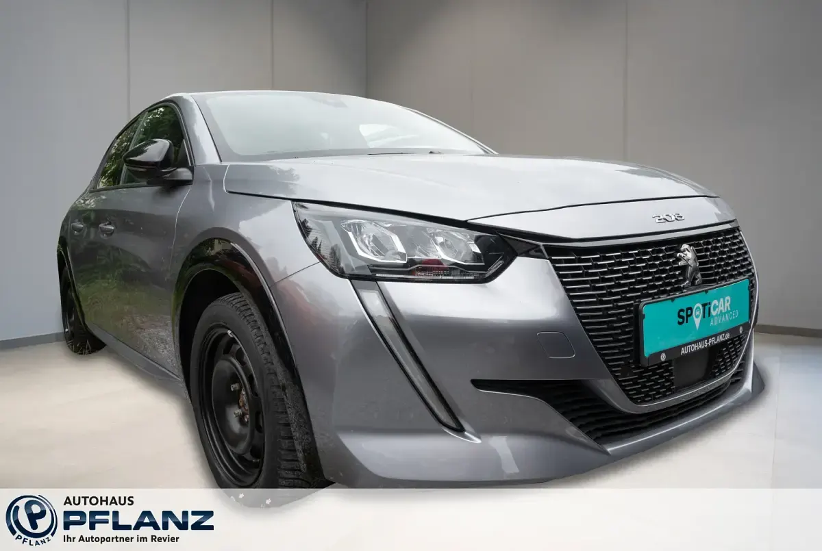 Gebraucht Peugeot e-208 Allure 100 kW (136 PS) 2022 Grau Kleinwagen