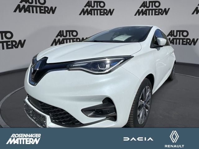 Quarzweiss (metallic) Gebraucht 2021 Renault Zoe Kleinwagen | 12.980 € (Superpreis) - Bild 1/4