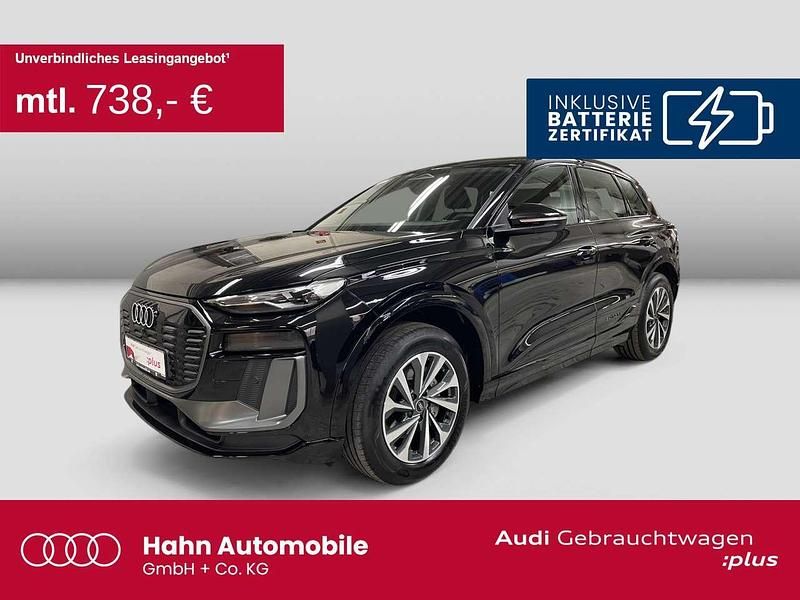 Gebraucht Audi Q6 e-tron S-Line 284 kW (387 PS) 2024 Schwarz (mythosschwarz metallic) SUV