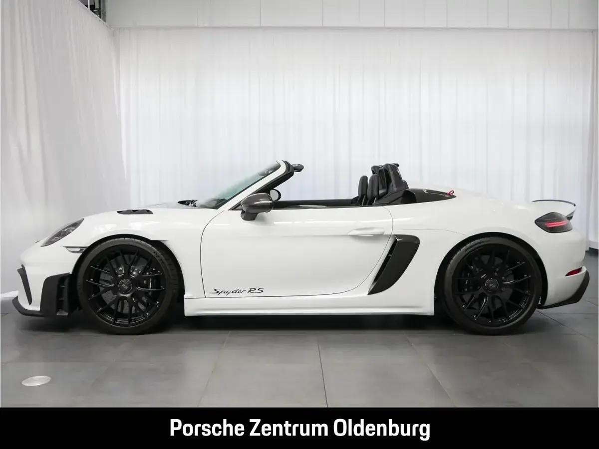 Neu Porsche 718 Spyder RS 500 PS (367 kW) 2025 Weiß Cabrio