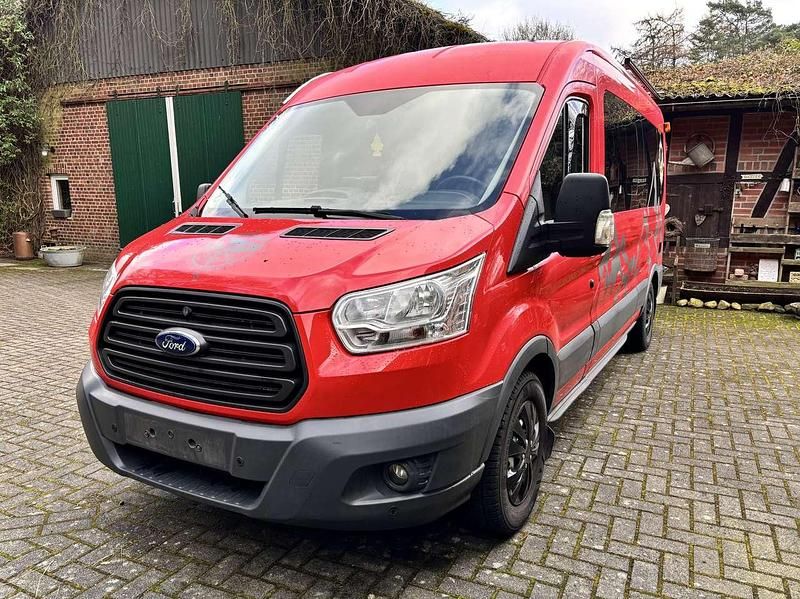 Brugt Ford Transit 101 HK (74 kW) 2015 Rød MPV