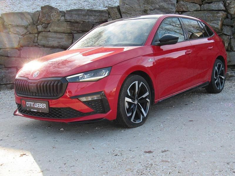 Gebraucht Skoda Scala 150 PS (110 kW) 2024 Rot Kleinwagen