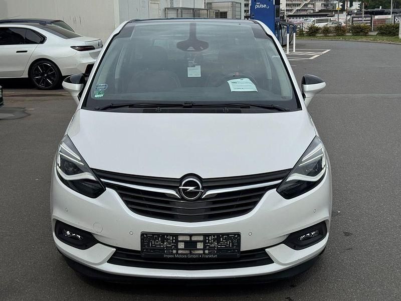 Gebraucht Opel Zafira Tourer 131 PS (96 kW) 2018 Weiß Van / Kleinbus