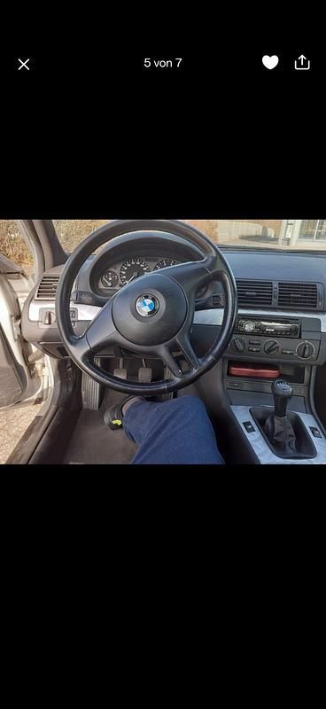 Gebraucht BMW 316 Compact 116 PS (85 kW) 2001 Silber Kleinwagen
