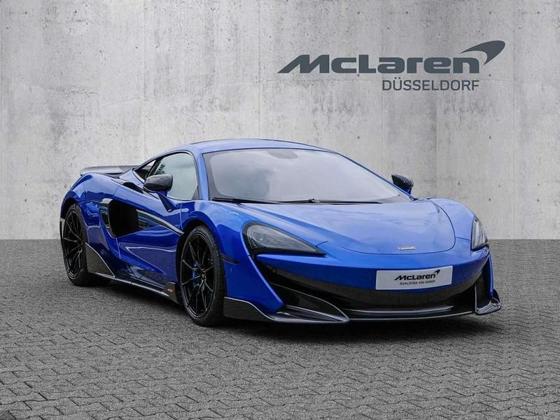 Vega blue (blau) Gebraucht 2019 McLaren 600LT Coupé | 199.900 € - Bild 1/4