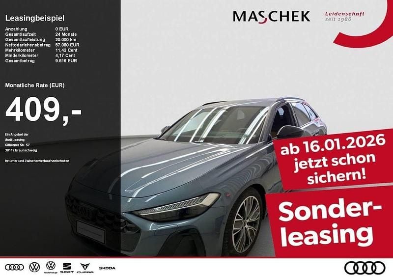 Horizontblau metallic Gebraucht 2024 Audi A5 S-Line Kombi | 54.840 € (Guter Preis) - Bild 1/4