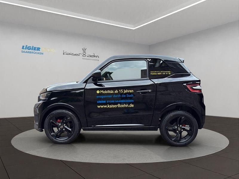 Neu Ligier JS50 2025 Schwarz Kleinwagen