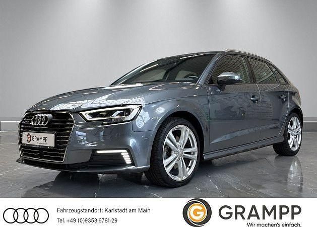 Monsungrau metallic Gebraucht 2020 Audi A3 Sportback e-tron Sport Limousine | 21.380 € (Fairer Preis) - Bild 1/4
