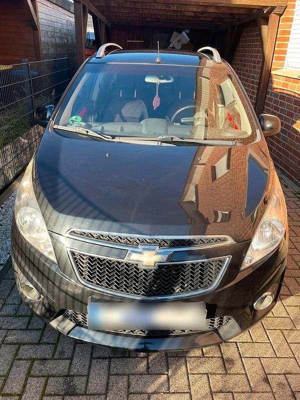 Gebraucht Chevrolet Spark 82 PS (60 kW) 2012 Schwarz Kleinwagen
