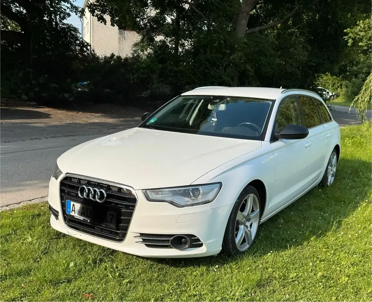 Usata Audi A6 Sport 177 CV (130 kW) 2013 Bianco Station wagon