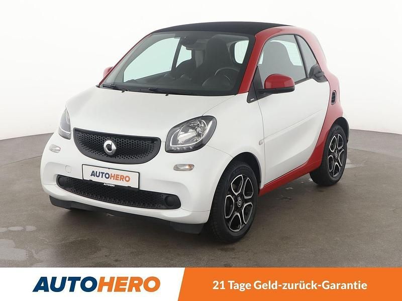Weiß Gebraucht 2018 Smart ForTwo Coupé Passion Kleinwagen | 13.370 € (Fairer Preis) - Bild 1/3