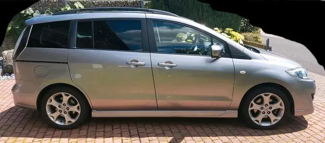 Gebraucht Mazda 5 143 PS (105 kW) 2010 Silber Van / Kleinbus