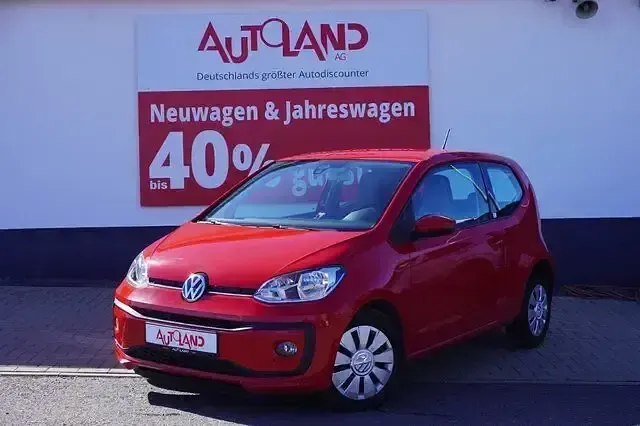 Usado VW up! 60 CV (44 kW) 2017 Rojo Utilitario