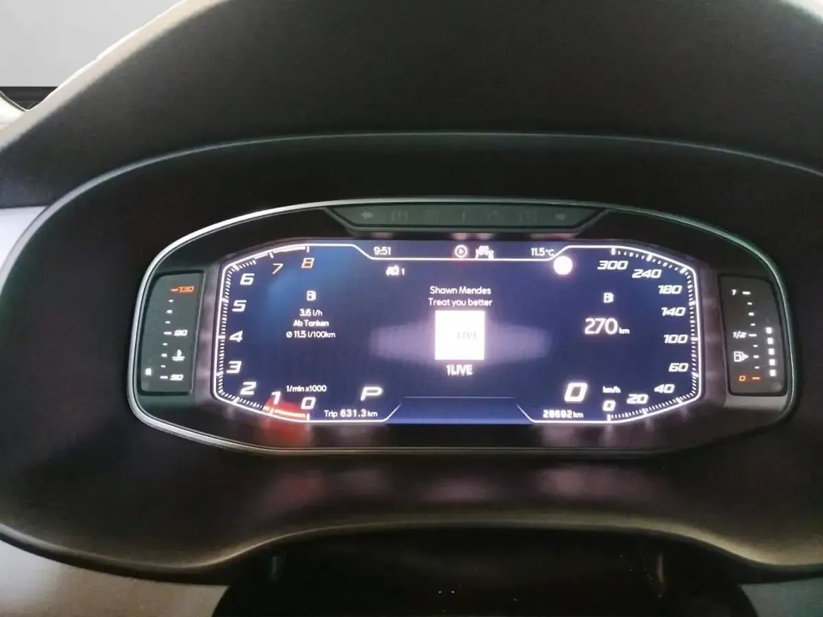 Gebraucht Cupra Ateca 301 PS (221 kW) 2023 Nevada weiß metallic (metallic) SUV