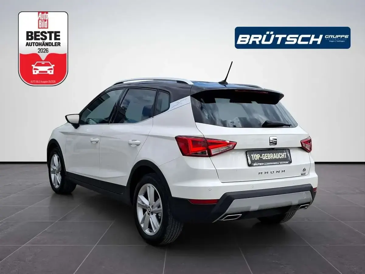 Gebraucht Seat Arona FR 150 PS (110 kW) 2021 "candy" weiss SUV