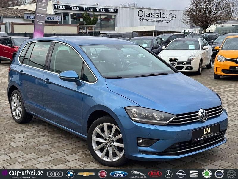 Blau Gebraucht 2014 VW Golf Sportsvan Highline Van / Kleinbus | 8.790 € (Etwas zu teuer) - Bild 1/4